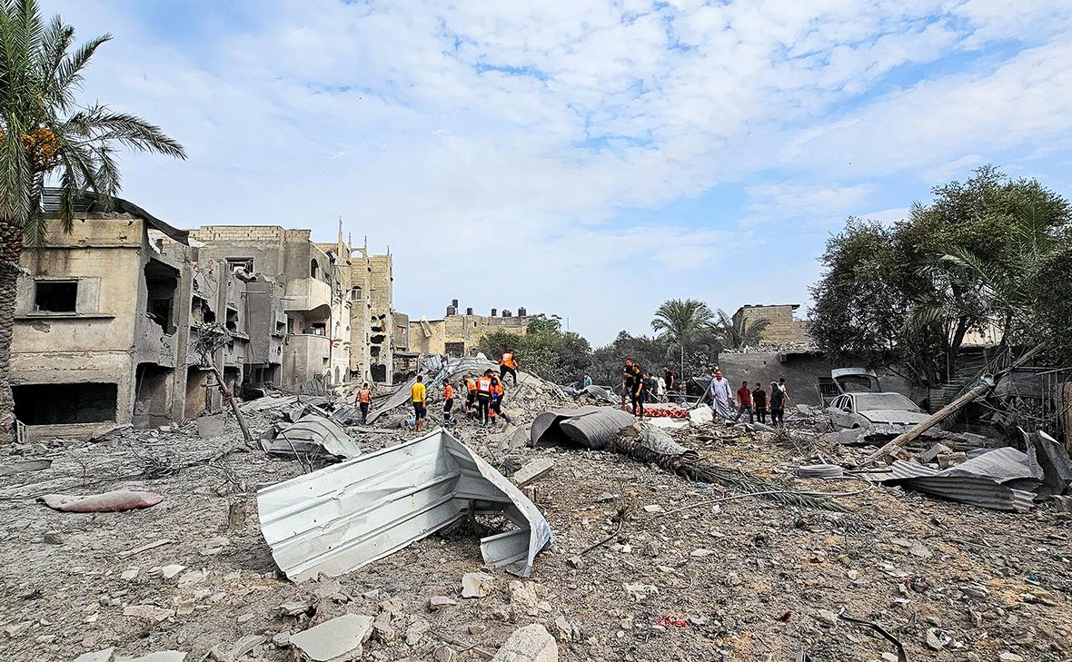 В секторе Газа раздались мощные взрывы и пропала связь